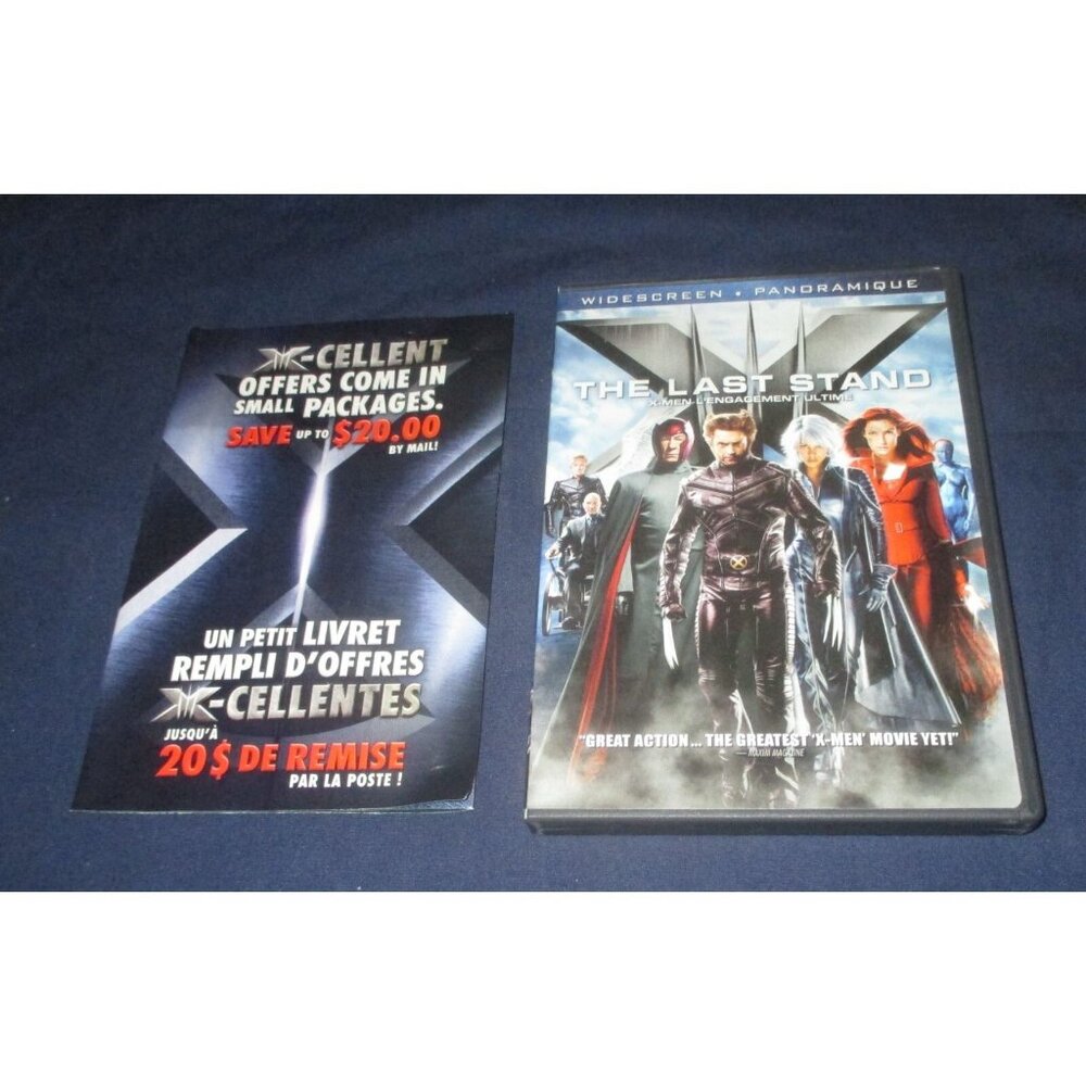 X-Men: The Last Stand (DVD, 2006, Canadian)